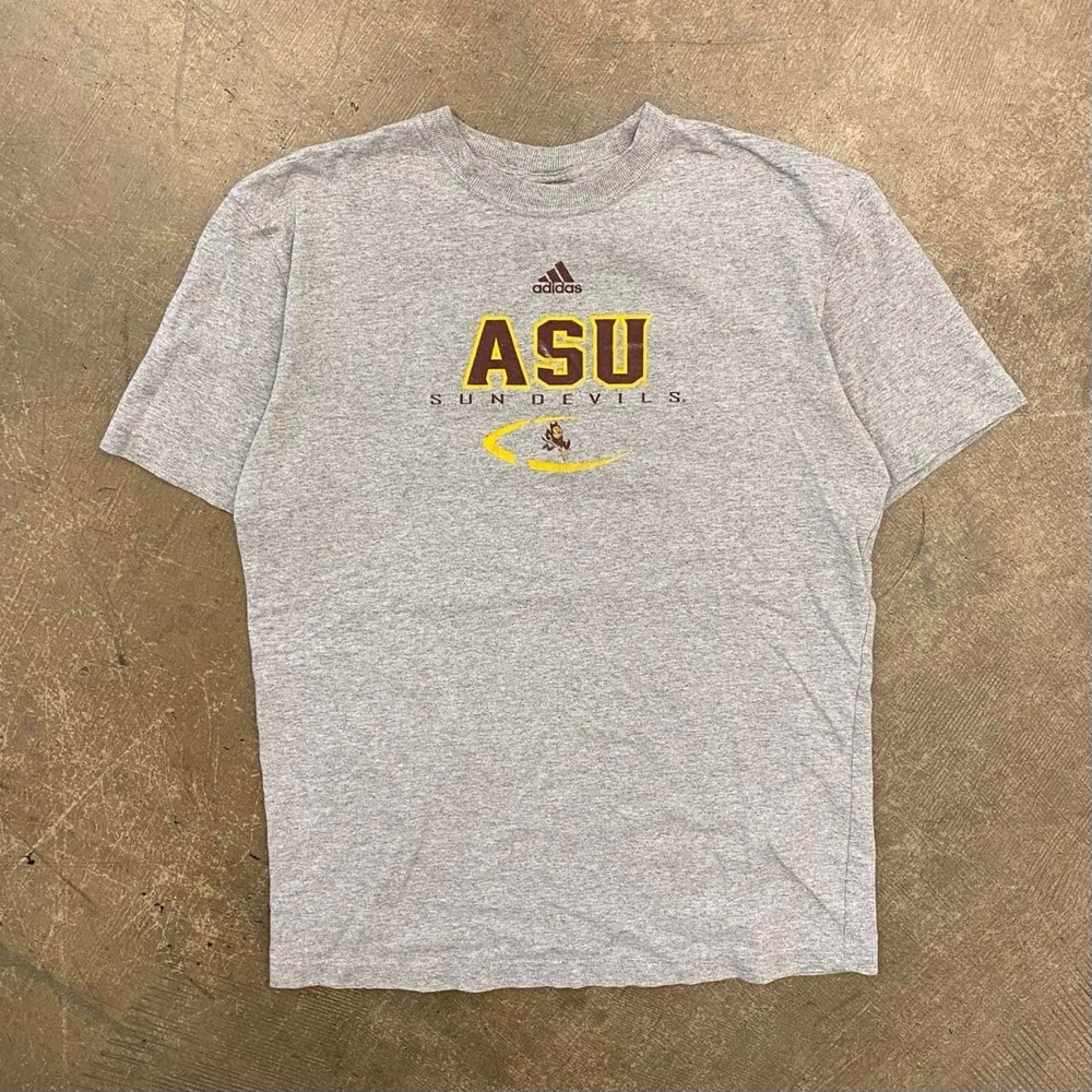 Vintage ASU Arizona State University Sun Devils Sparky Adidas Women's Baby Tee M